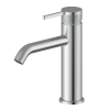 Pioneer Forge Standard Height Basin Mixer Brushed Stainless