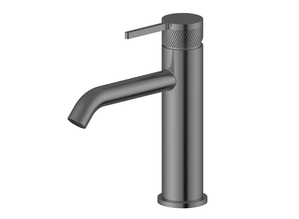 Pioneer Forge Standard Height Basin Mixer Gun Metal