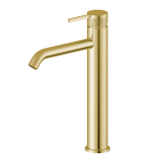 Pioneer Forge Tall Basin Mixer Brushed Gold