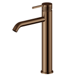 Pioneer Forge Tall Basin Mixer Brushed Bronze