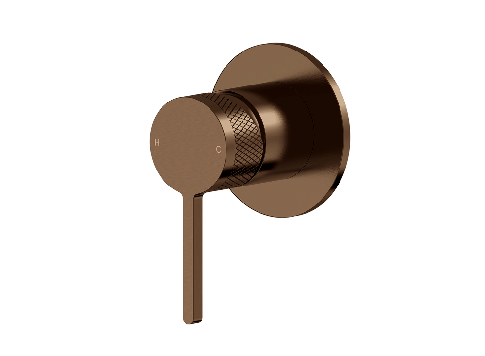 Pioneer Forge Shower/Bath Mixer Brushed Bronze