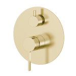Pioneer Forge Shower Divert Mixer Brushed Gold