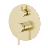 Pioneer Forge Shower Divert Mixer Brushed Gold