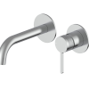 Pioneer Forge Wall Basin Set Brushed Stainless