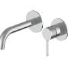 Pioneer Forge Wall Basin Set Chrome