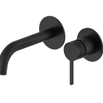 Pioneer Forge Wall Basin Set Matte Black