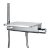 Modern wall mount bath mixer, ribbo