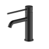 Pioneer Standard Height Basin Mixer With Extended Handle Matte Black