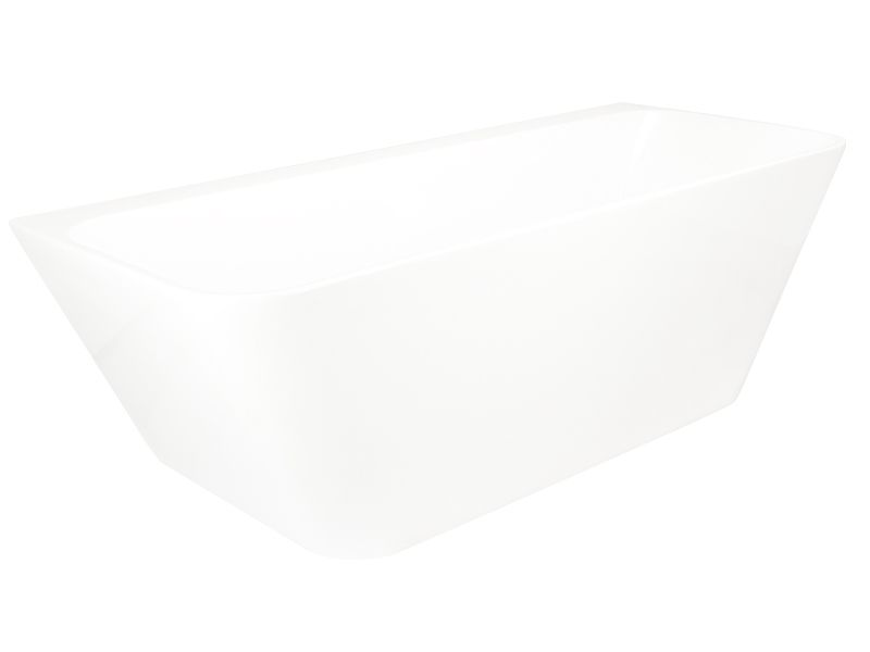 Tilt 1705 BTW Acrylic bath glossy white