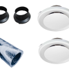 Ritter Ducted Fan Coil Duct Kit, Single Zone