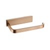 Cubic Toilet Roll Holder Brushed Copper