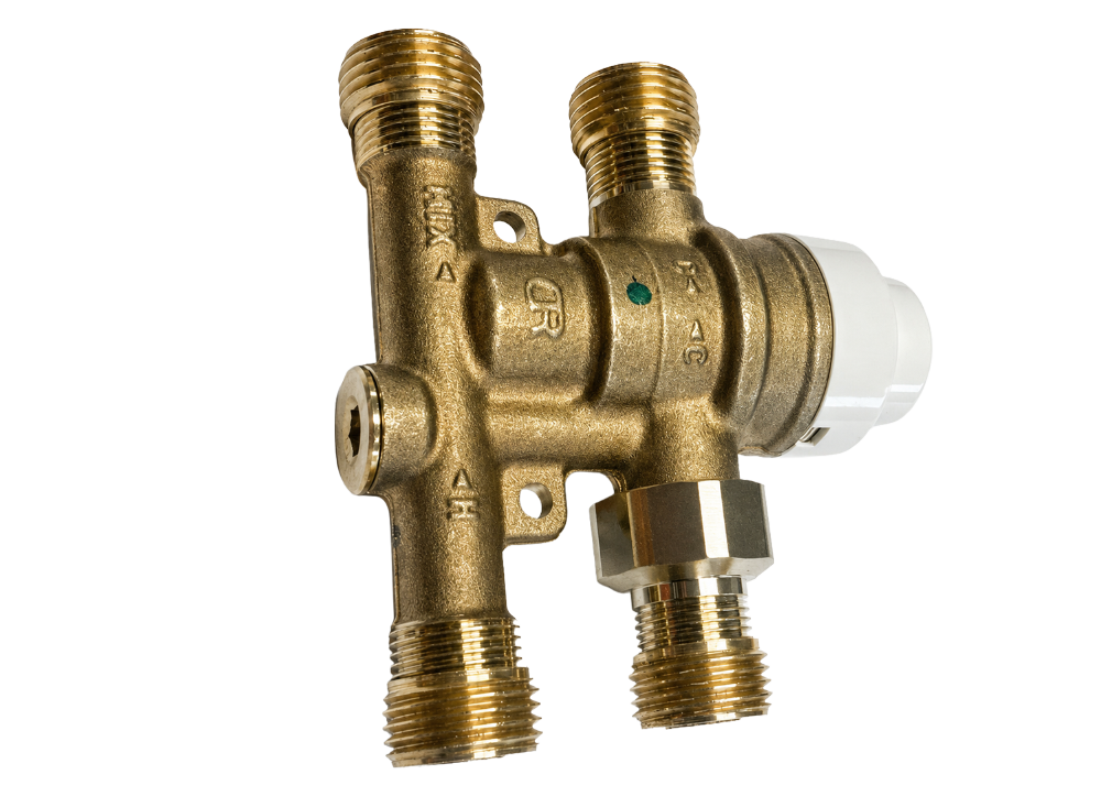 Caleffi Adjustable Undersink Thermostatic Mixing Valve