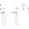 Pioneer Trigger Body Spray Set Brushed Stainless
