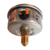 Caleffi 593 Series Liquid Filled 1/4" Back Connection Pressure Gauge 25bar