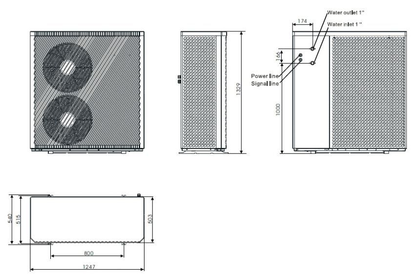 Ritter 20kW Thermal High Temp Heat Pump 3 Phase