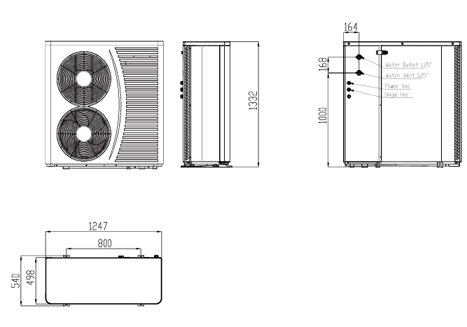 Ritter 28kW Thermal High Temp Heat Pump 3 Phase